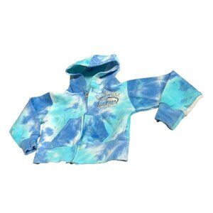Resort sTop Kids Girls Infant Baby 24 months Blue Tie Dye Tye Dye Blue Long Slee